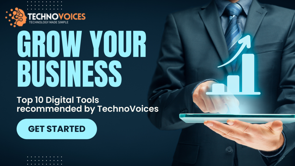 Top 10 Digital Tools Recommended by TechnoVoices